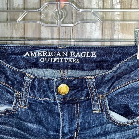 American Eagle Jegging Super Stretch Medium Wash Jeans - Picture 5 of 7